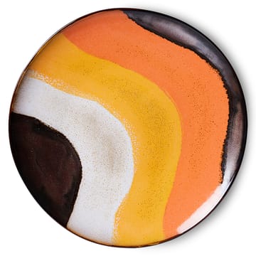 70's tallrik Ø27,5 cm 2-pack - Retro wave - HKliving