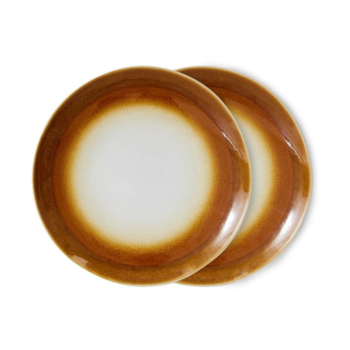 70's tallrik Ø27,5 cm 2-pack - Supernova - HKliving