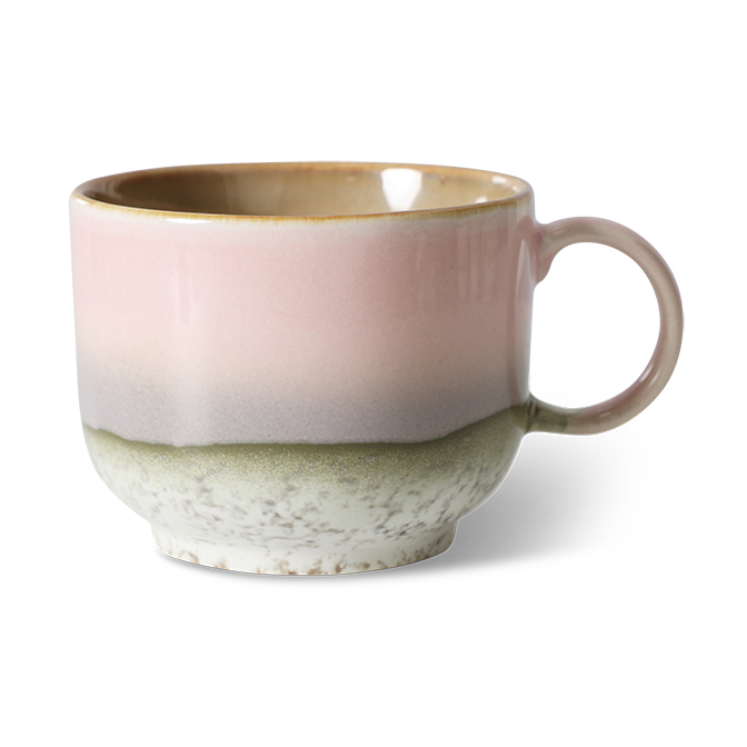 HKliving 70's tekopp 42,5 cl Muse | Skandinavisk Design | Kaffekoppar | Multi