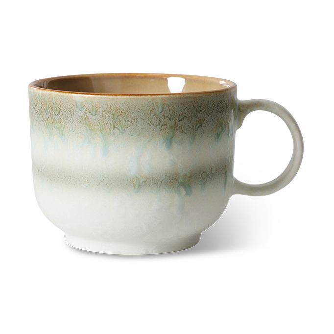 HKliving 70's tekopp 42,5 cl Quest | Skandinavisk Design | Kaffekoppar | Multi