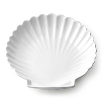 Athena Shell serveringsfat 20 cm - Vit - HKliving