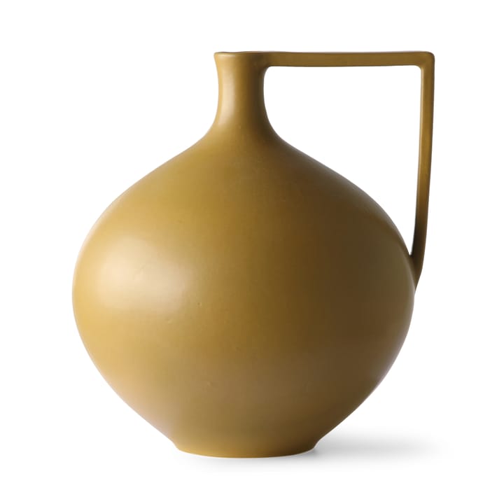 Ceramic Jar vas L 26,5 cm - Mustard - HKliving