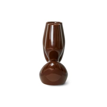 Ceramic organic vas large 25 cm - Espresso - HKliving