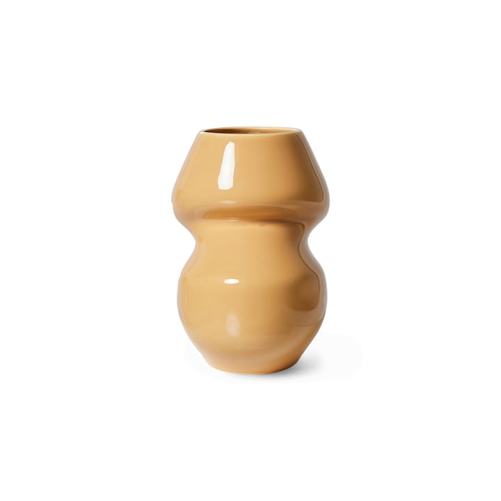 Ceramic organic vas small 19 cm - Cappuccino - HKliving