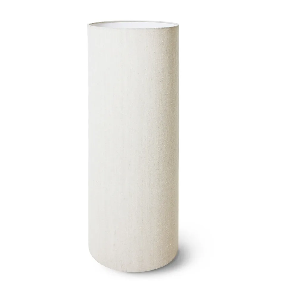 HKliving Cylinder lampskärm Ø33 cm Natural linen