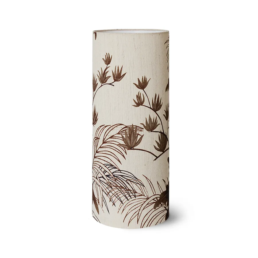 Cylinder lampskärn Ø28,5 cm, Floral HKliving