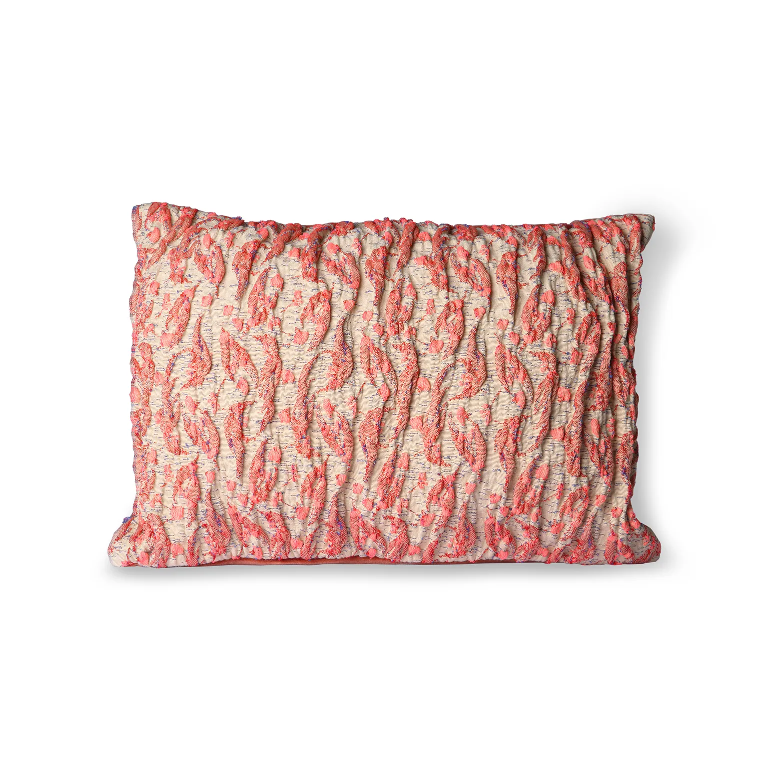 Floral kudde 30x40 cm, Röd-rosa HKliving