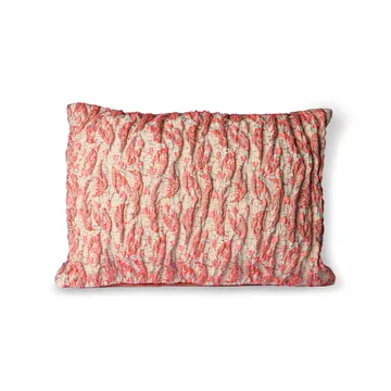 Floral kudde 30x40 cm - Röd-rosa - HKliving