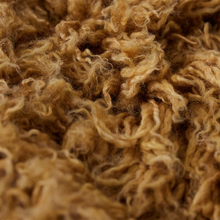 Fluffy matta rund, Ø200 cm, caramel HKliving