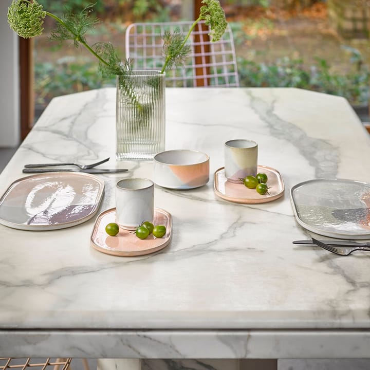 Gallery ceramics kaffemugg, Lila-gul HKliving