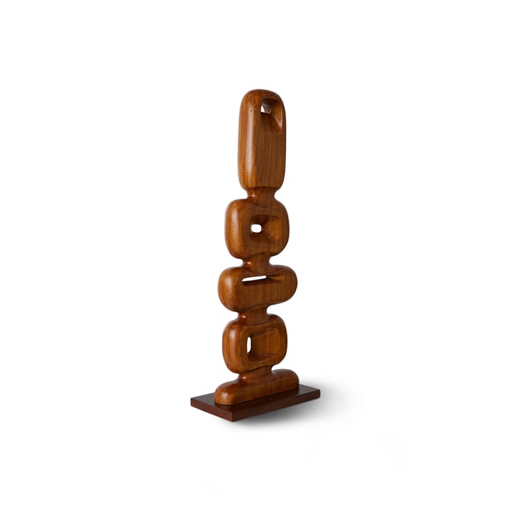 Hand carved wooden sculpture 71 cm - Brown - HKliving