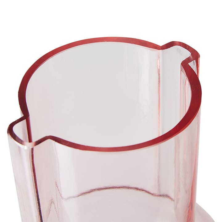 HK Living glasvas 23 cm - pink - HKliving