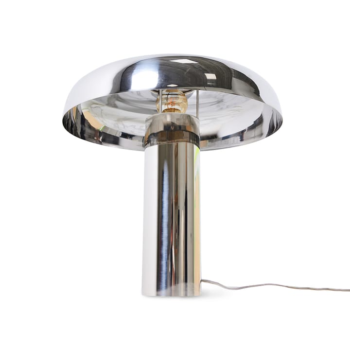 HK Living mushroom bordslampa - Chrome - HKliving