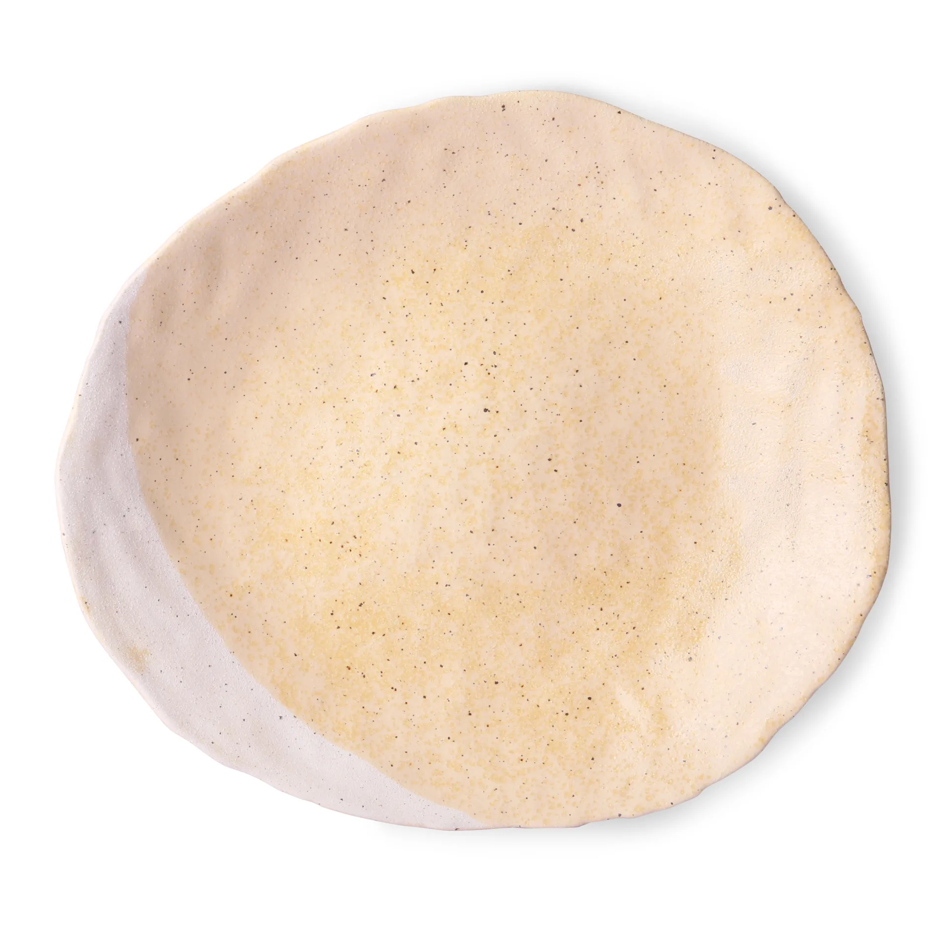 HKliving dekorationstallrik 34,5x38 cm, Cream-white HKliving