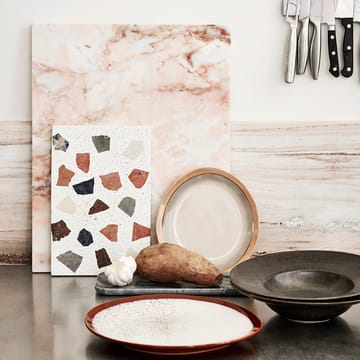 HKliving marmor skärbräda 50x40 cm - Rosa - HKliving