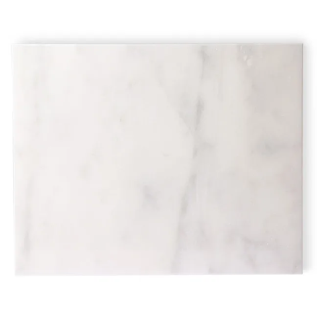 HKliving HKliving marmor skärbräda 50x40 cm Vit