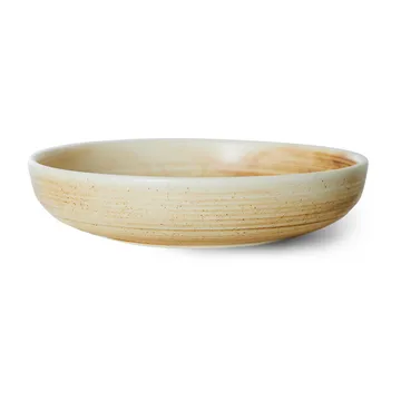 Home Chef djup tallrik large Ø21,5 cm - Rustic cream-brown - HKliving