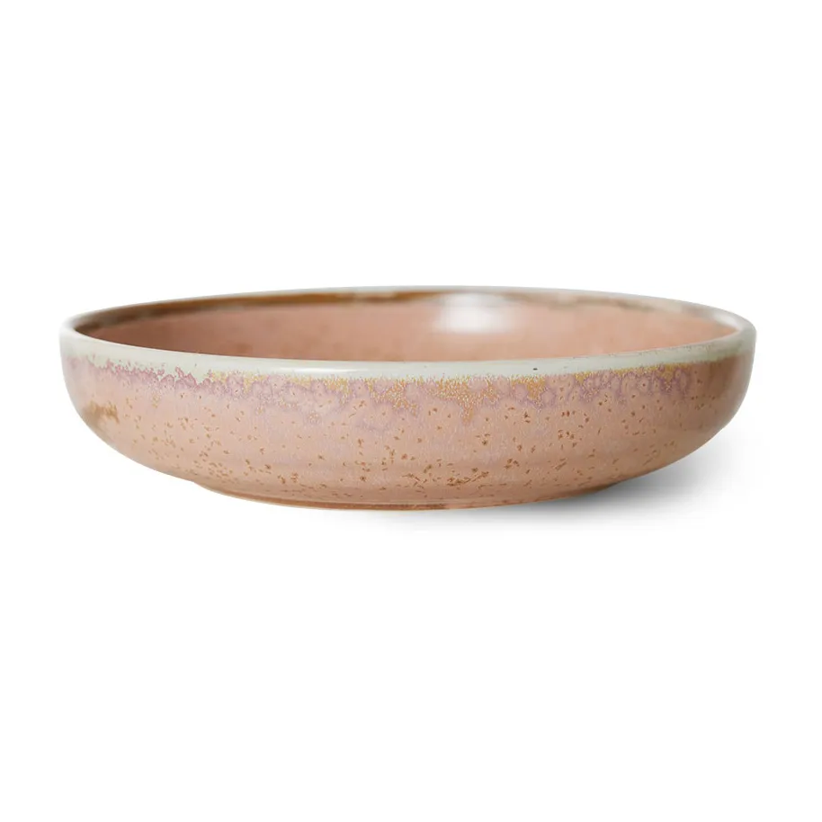 Home Chef djup tallrik large Ø21,5 cm, Rustic pink