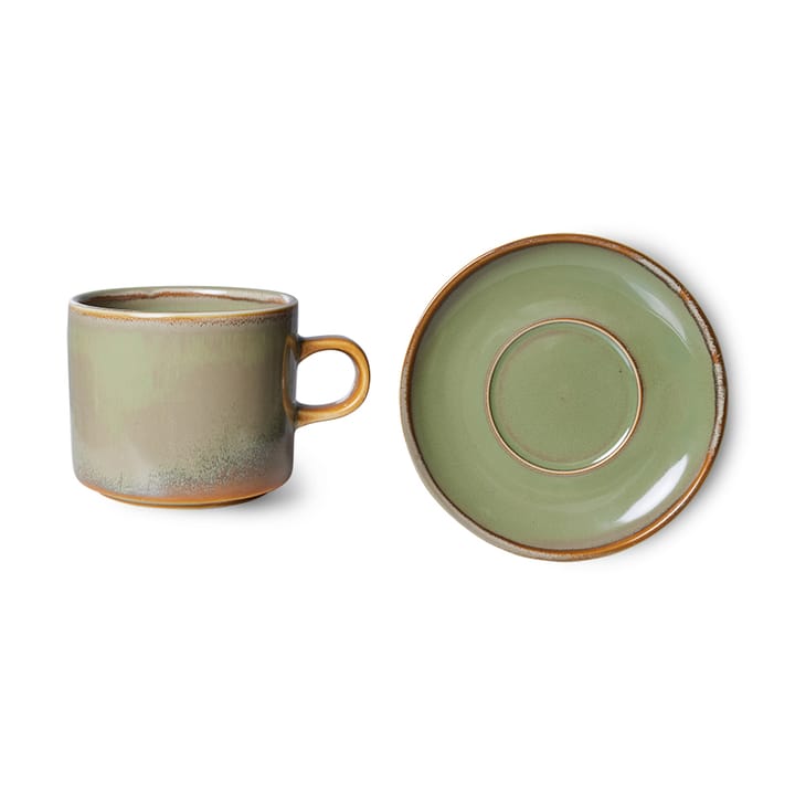 Home Chef kopp med fat 22 cl, Moss green HKliving