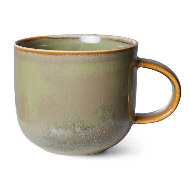 Home Chef mugg med öra 32 cl, Moss green HKliving