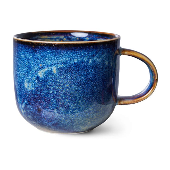 Home Chef mugg med öra 32 cl - Rustic blue - HKliving