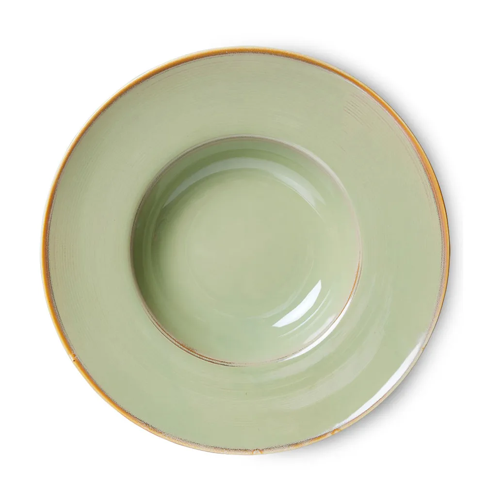 HKliving Home Chef pastatallrik Ø28,5 cm Moss green