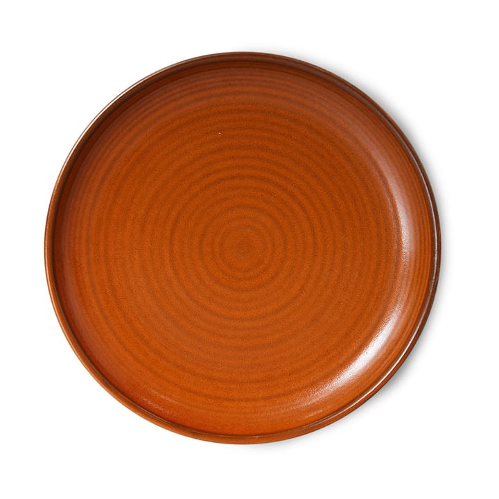 Home Chef side plate assiette Ø20 cm - Burned orange - HKliving