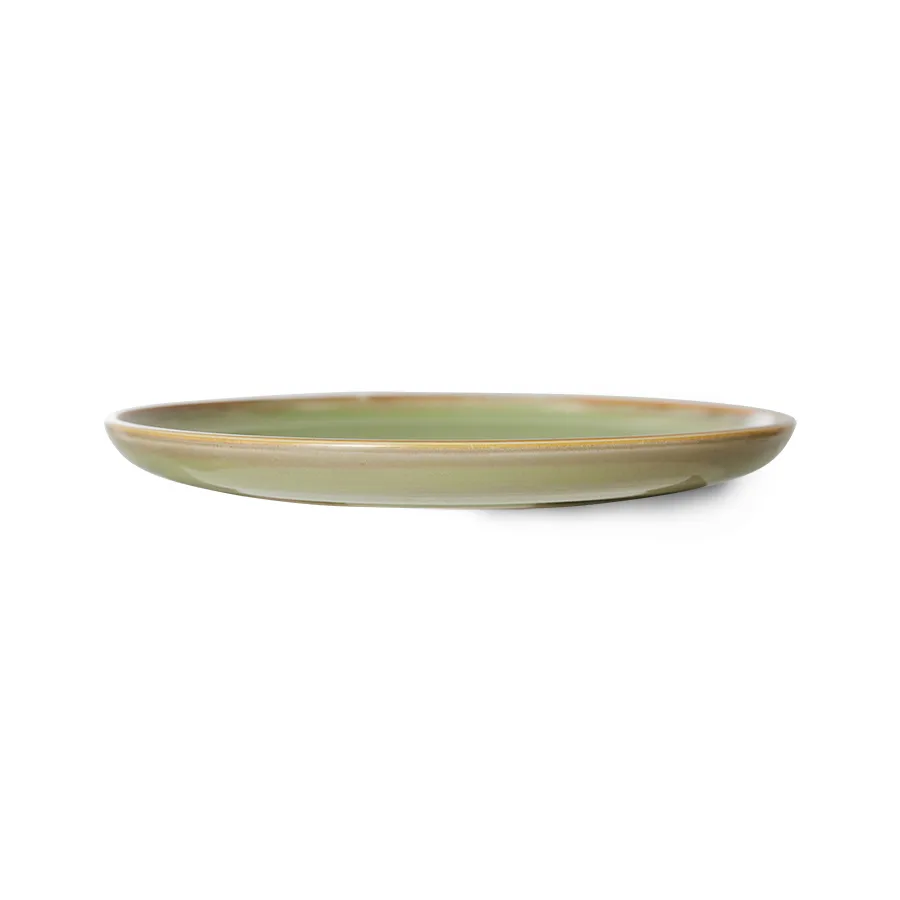 Home Chef side plate assiette Ø20 cm, Moss green HKliving