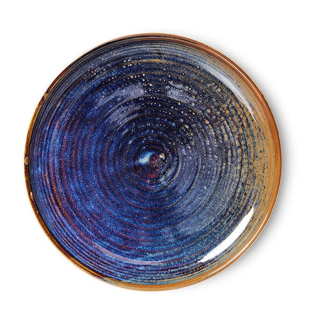 Home Chef side plate assiette Ø20 cm - Rustic blue - HKliving