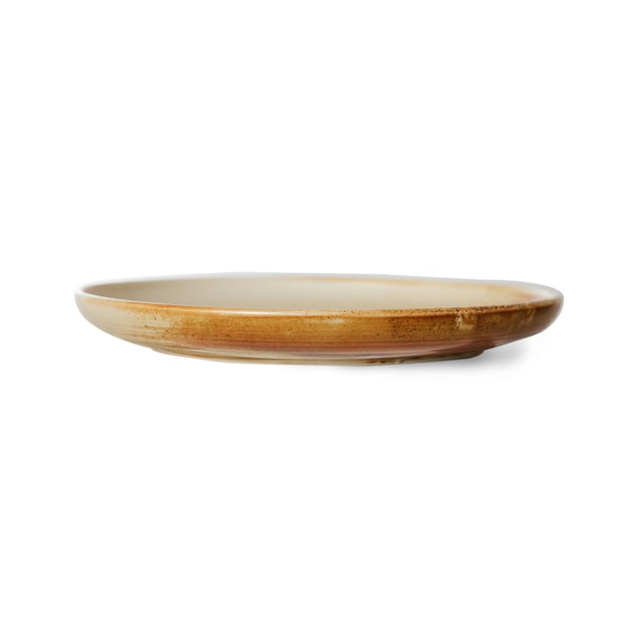 Home Chef side plate assiette Ø20 cm - Rustic cream-brown - HKliving