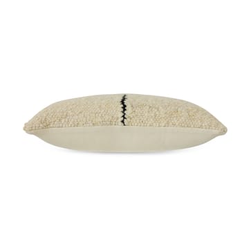 Natural wool striped kudde 30x50 cm - White - HKliving