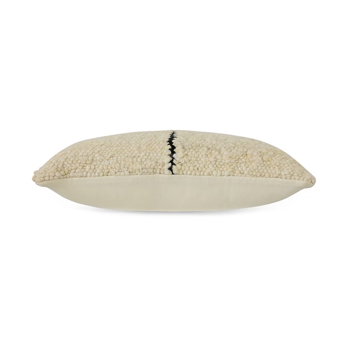 Natural wool striped kudde 30x50 cm, White HKliving