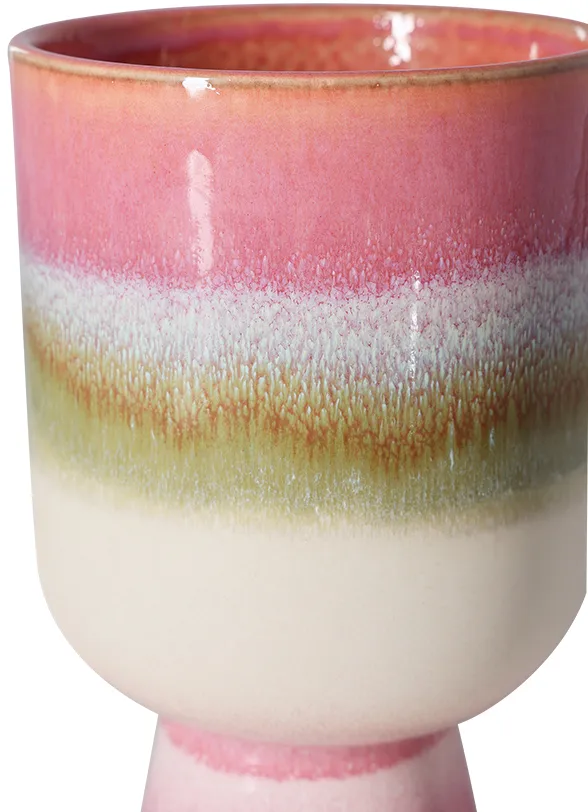 Retro blomkruka Ø13 cm, Rosefield HKliving