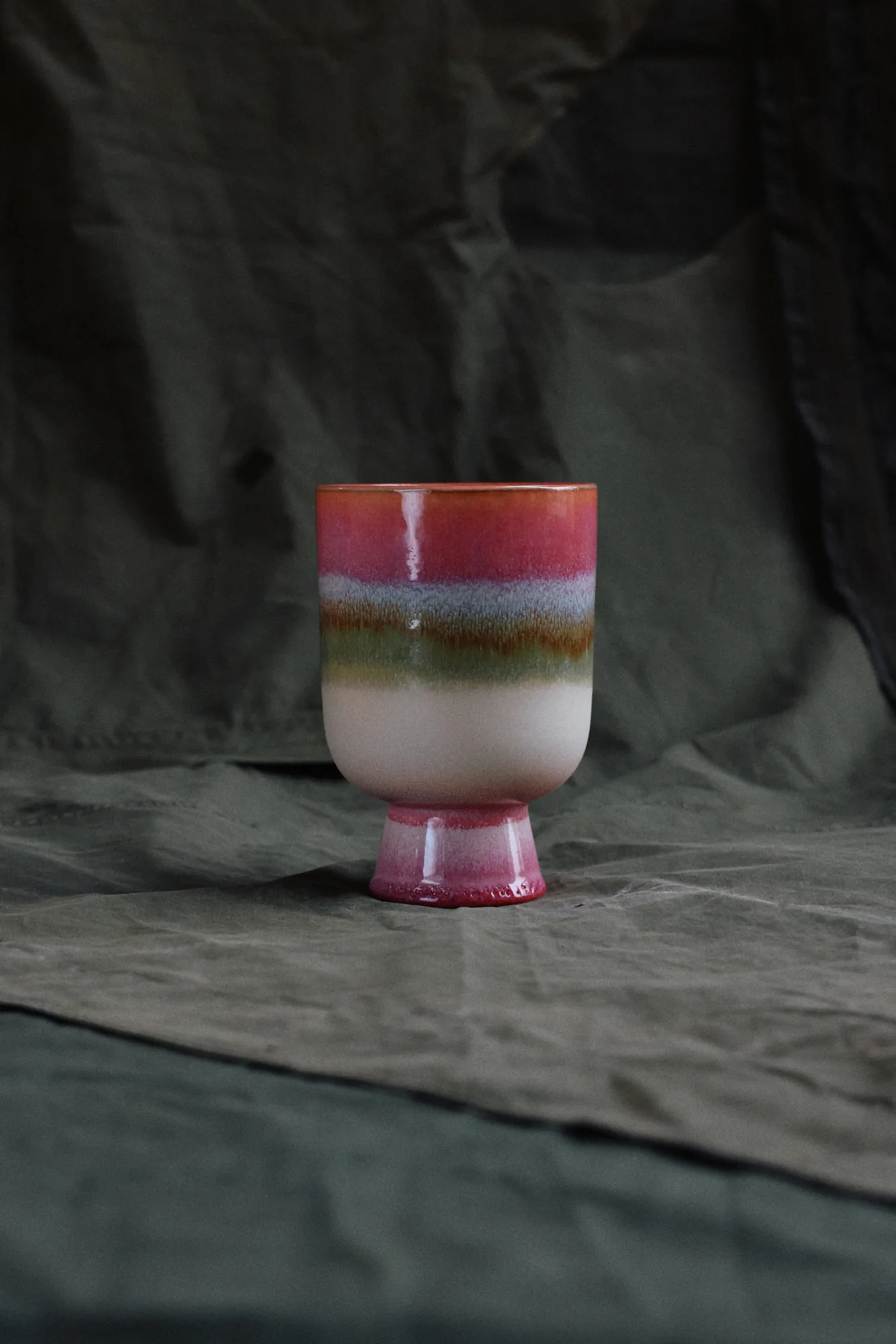 Retro blomkruka Ø13 cm, Rosefield HKliving