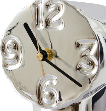 Retro keramikklocka 17,5 cm - Chrome - HKliving
