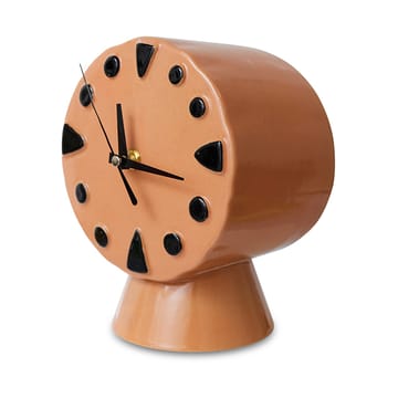 Retro keramikklocka 20,8 cm - Peach - HKliving