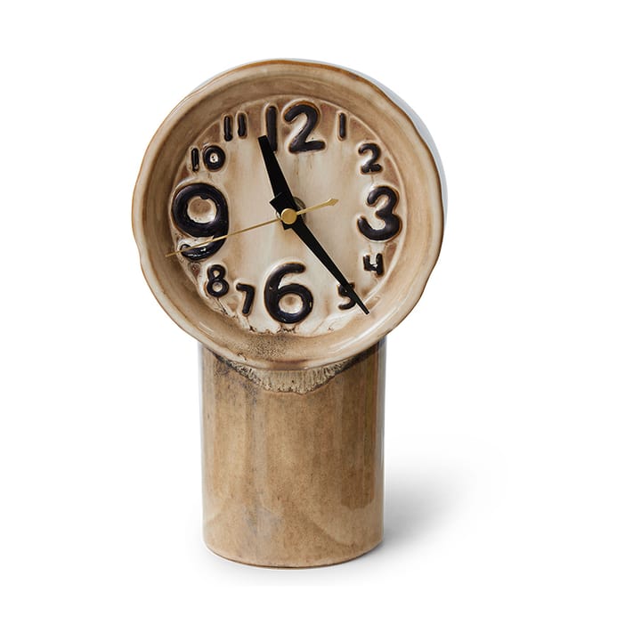 Retro keramikklocka 23,5 cm - Cream - HKliving