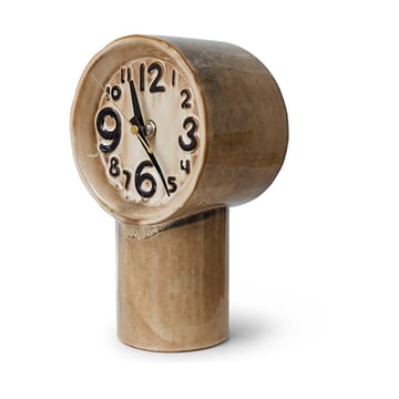 Retro keramikklocka 23,5 cm - Cream - HKliving