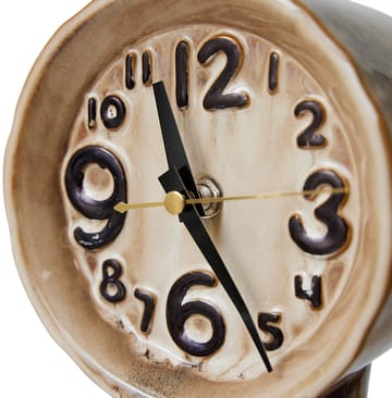 Retro keramikklocka 23,5 cm - Cream - HKliving