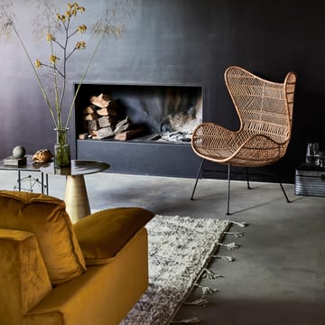 Retro soffa 3-sits - ochra (gul) - HKliving