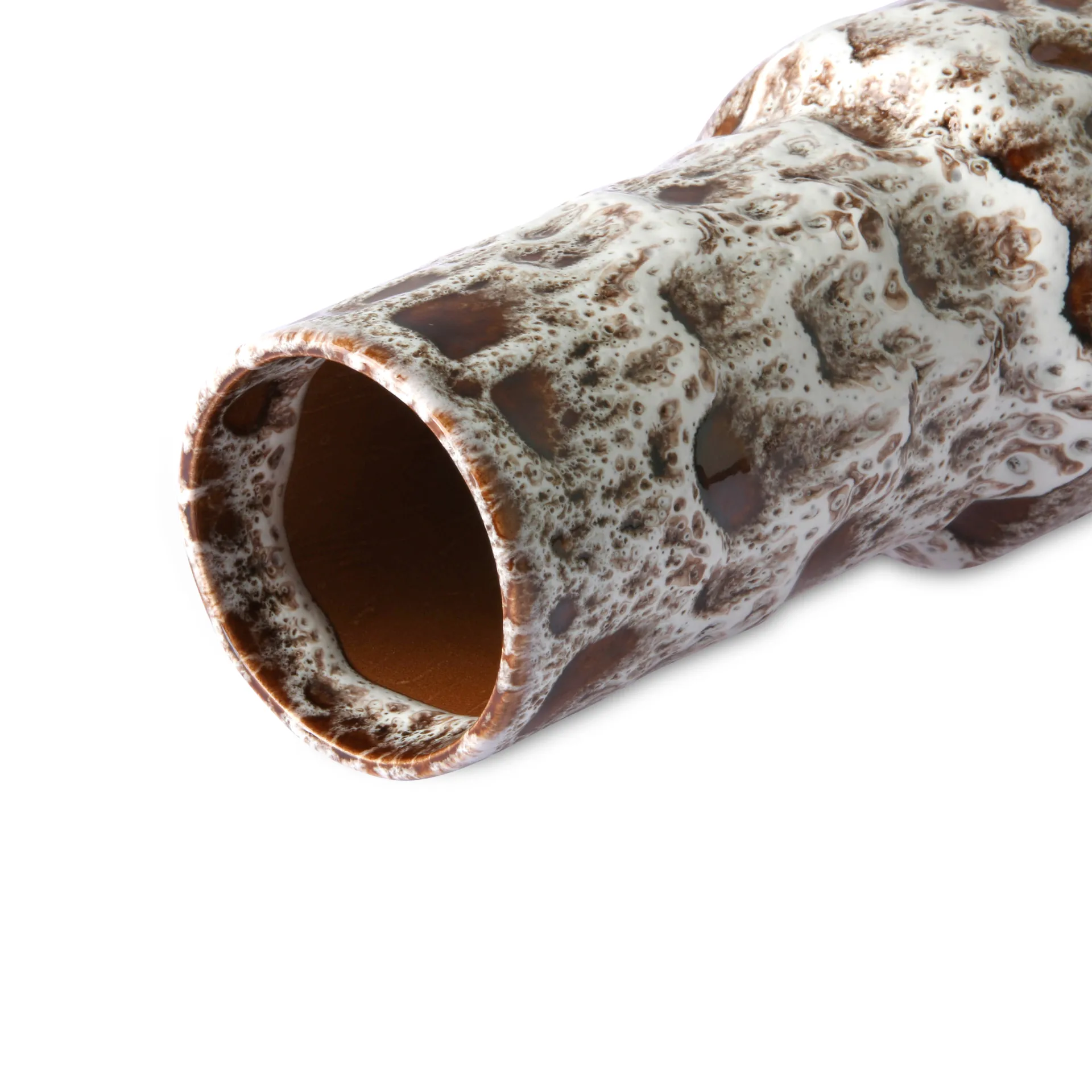 Retro vas 20,5 cm, Lava white HKliving