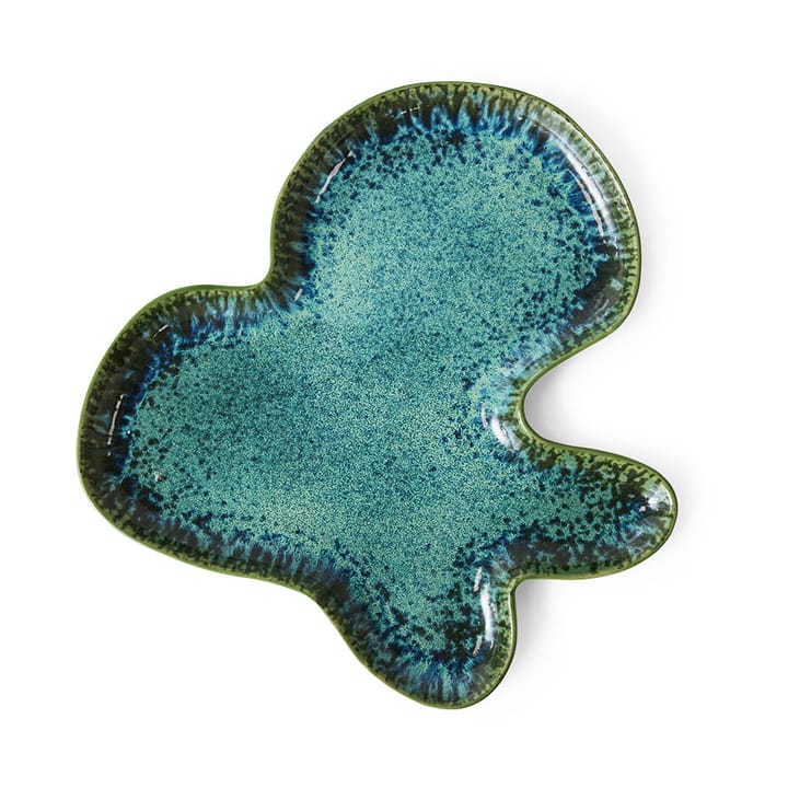 Shell uppläggningsfat - Teal - HKliving