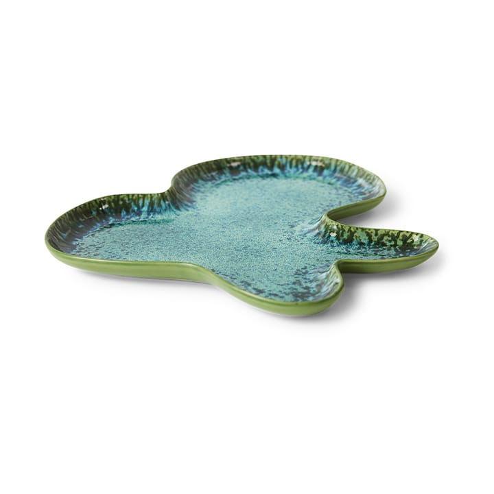 Shell uppläggningsfat, Teal HKliving