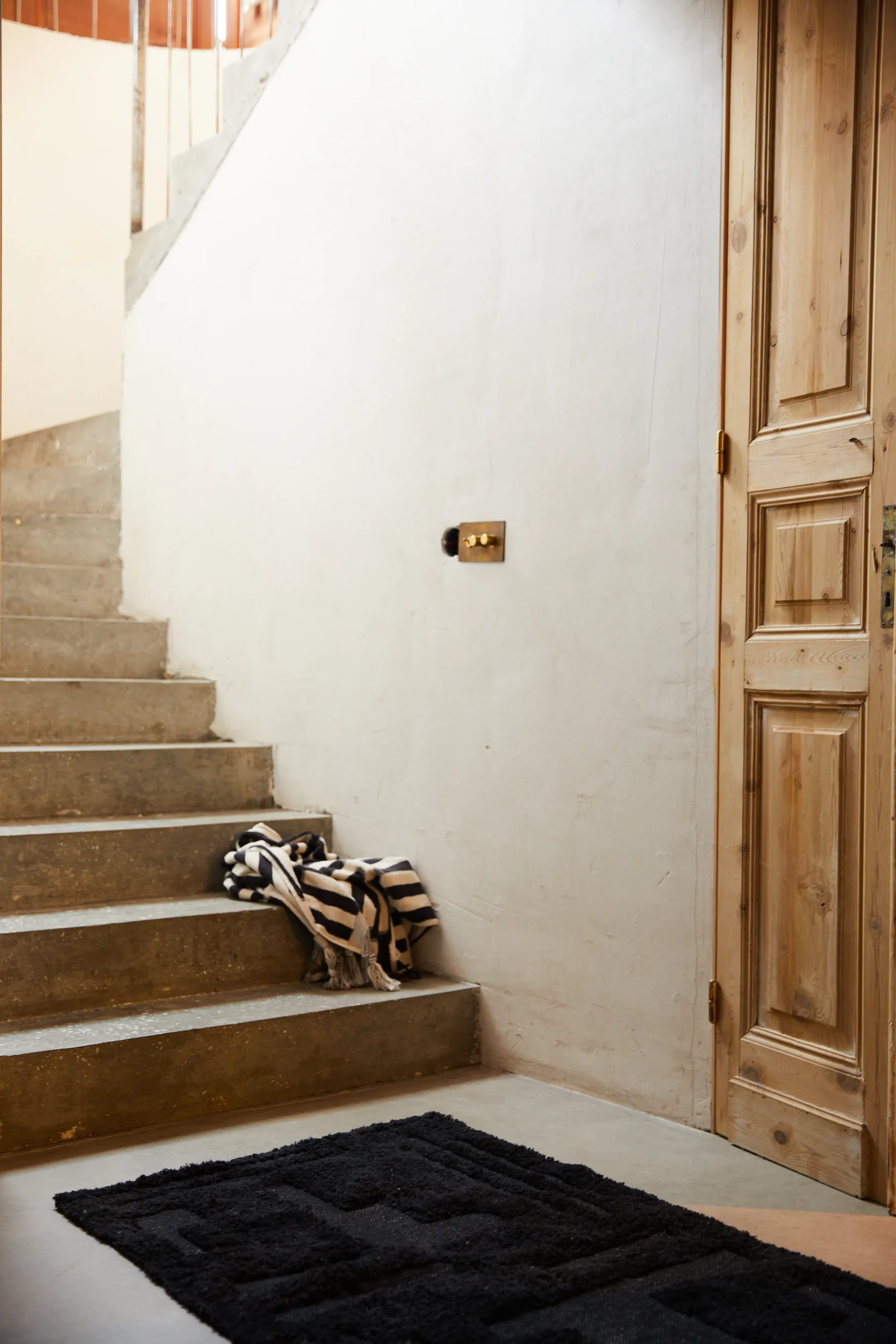 Simplicity badrumsmatta 70x120 cm, Black HKliving