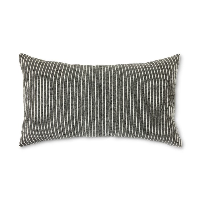 Striped monochrome kudde 40x70 cm - Grey - HKliving
