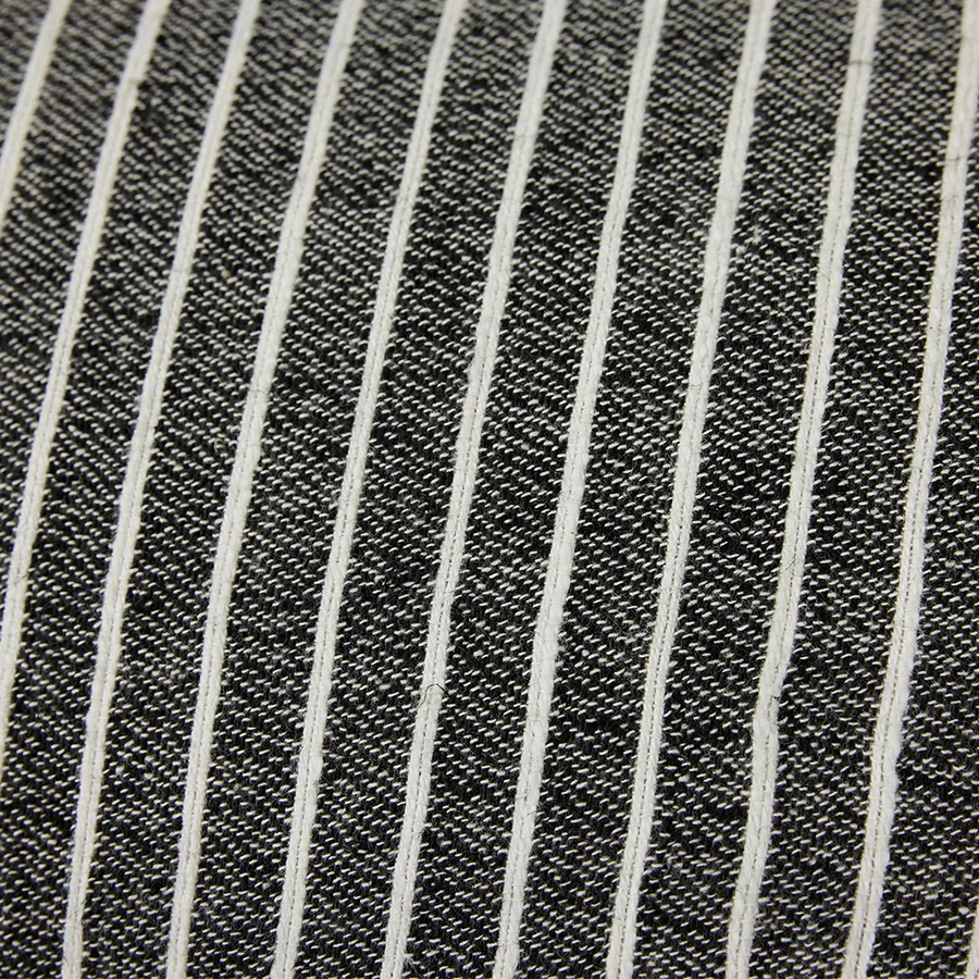 Striped monochrome kudde 40x70 cm, Grey HKliving