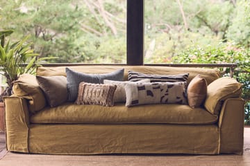 Striped monochrome kudde 40x70 cm - Grey - HKliving