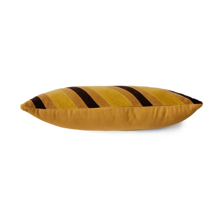 Striped velvet kudde 30x50 cm, Honey HKliving