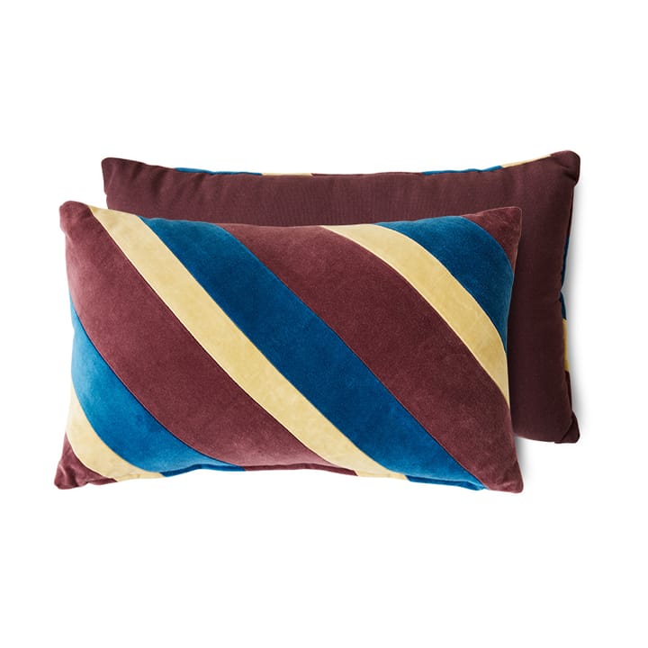 Striped velvet kudde 30x50 cm - Speakeasy - HKliving