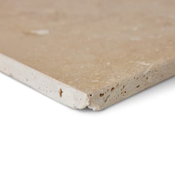 Travertin skärbräda 40x50 cm - Beige - HKliving